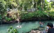 Wisata Seru di Blue Lagoon Jogja. Nikmati Kolam Alami, Terapi Ikan, dan Suasana Asri dengan Tiket Rp15.000