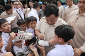 Mendadak, Prabowo Cek Makan Bergizi Gratis di SDN 1 dan SDN 2 Bogor, Disambut Antusias Para Pelajar