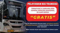 Jadwal Pelayanan Bus Transisi Pengganti Biskita Trans Pakuan, Ada 4 Rute yang Beroperasi dengan Tarif Gratis!