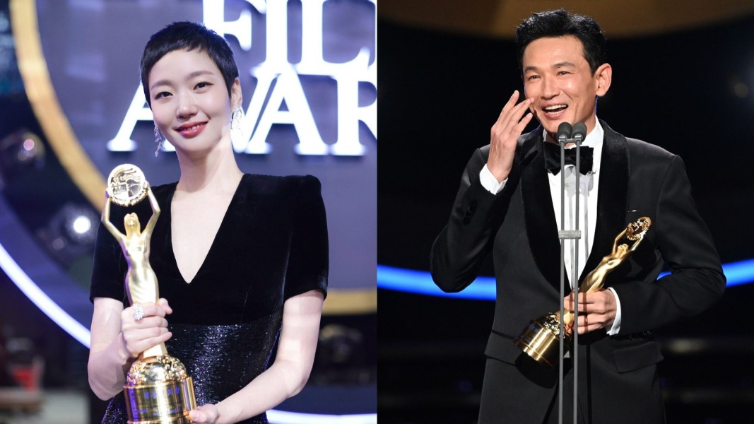 Hwang Jung Min dan Kim Go Eun Sabet Penghargaan Aktor dan Aktris Terbaik di Blue Dragon Film Awards 2024