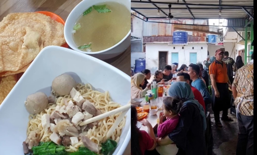 Mie Ayam Jakarta Ini Nggak Pernah Sepi Gegara Punya Cita Rasa Mirip Restoran Bakmi Ternama, Cobain Yuk!