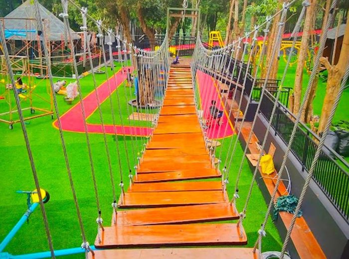 Wisata Keluarga Terbaru di Bandung Review The Nice Park Bandung Baru Buka Banget Lansung Ramai