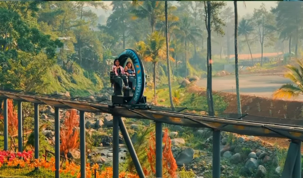 3 Wisata Bogor Ini Hadirkan Wahana Sky Bike yang Seru Banget, Mau Coba?