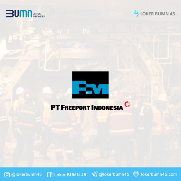 Loker BUMN dari PT Freeport Indonesia, Gaji Dua Digit?