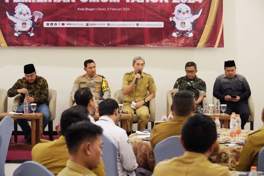 Logistik Pemilu di Kota Bogor Disebar ke TPS Pekan Ini