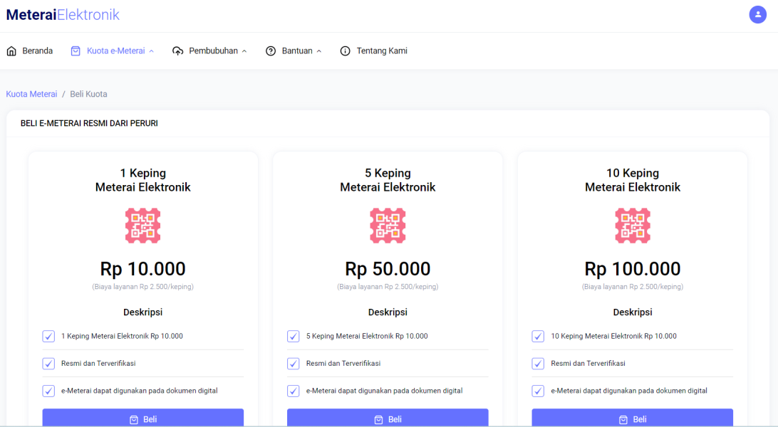 Situs Pembelian E-Meterai Peruri Sudah Bisa Diakses, Tapi Banyak Pelamar CPNS 2024 Merasa Kesal