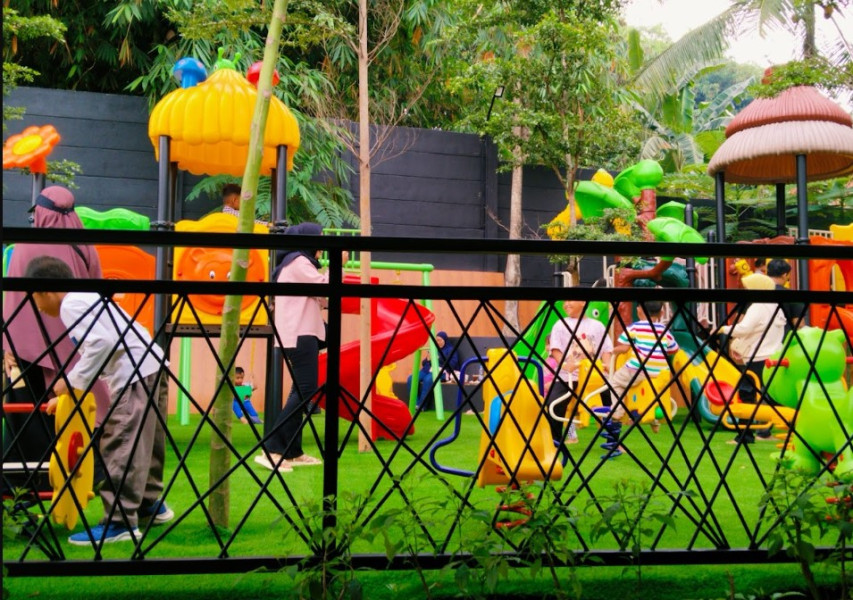 Destinasi Wisata Anak yang Komplit di Tangerang di The Nice Garden Serpong, Playground dan Tempat Makan Terbaik