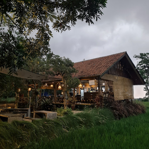 Kedai Kopi Tepi Sawah di Bogor, Suguhkan Menu Makanan Lezat dengan Vibes Klasik dan Kolam Renang Estetik