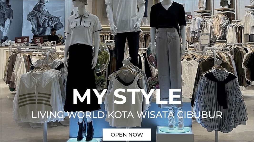 Surga Belanja Fesyen Korea Style di Living World Kota Wisata Cibubur, Buruan Borong Mumpung Ada Promo Grand Opening!