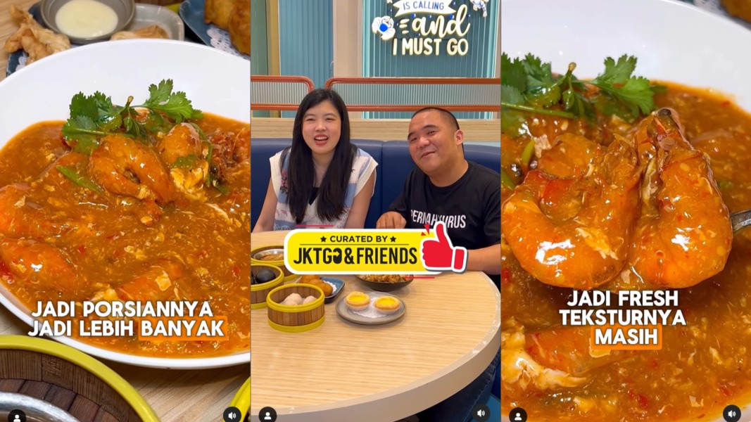 Restoran Seafood di Jakarta Ini Sajikan Udang Saus Singapore dengan Rasa Otentik, Para Food Blogger Sampai Susah Move On