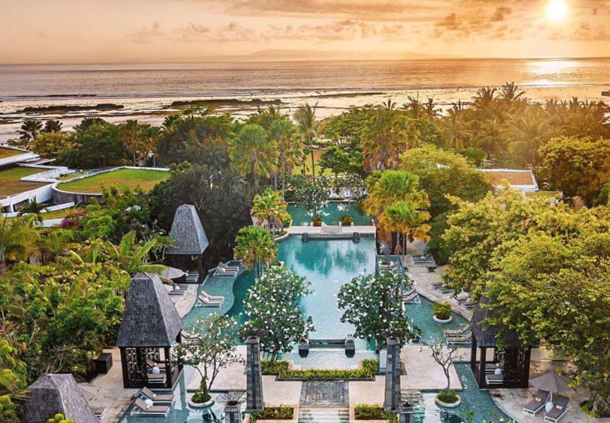Honeymoon dan Staycation di Pulai Dewata Jangan Lupa Nginap di Sofitel Bali Nusa Dua, Pemandangan Pantai yang Indah Banget