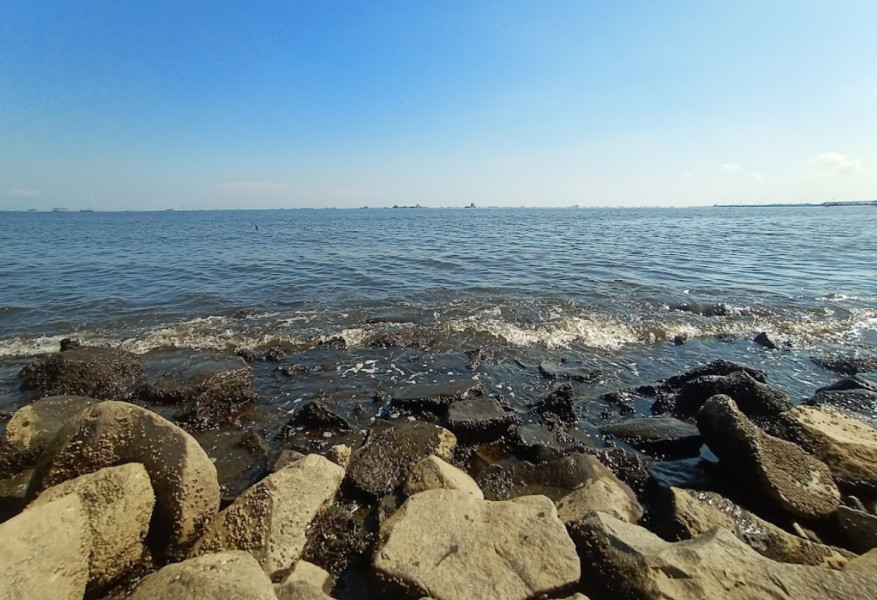 Pantai di Jakarta ini Meskipun Keruh, Kotor, Bau, dan Penuh Sampah ...