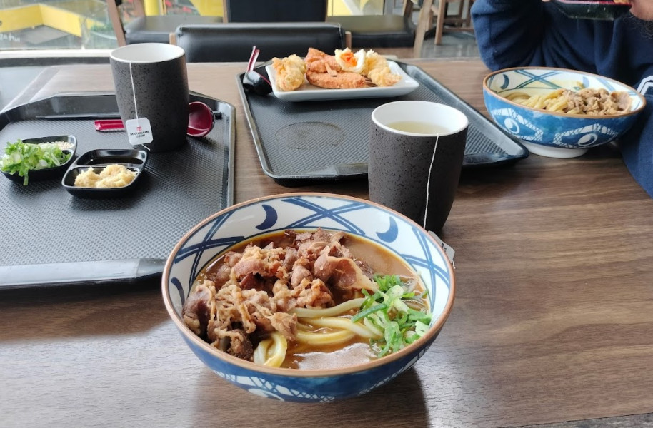 Nikmati Sensasi Mie Udon Kenyal dan Gorengan Gurih di Marugame Udon Bogor, Pengalaman Kuliner Berkualitas Ditambah Lemon Tea dan Ocha Gratis Refill