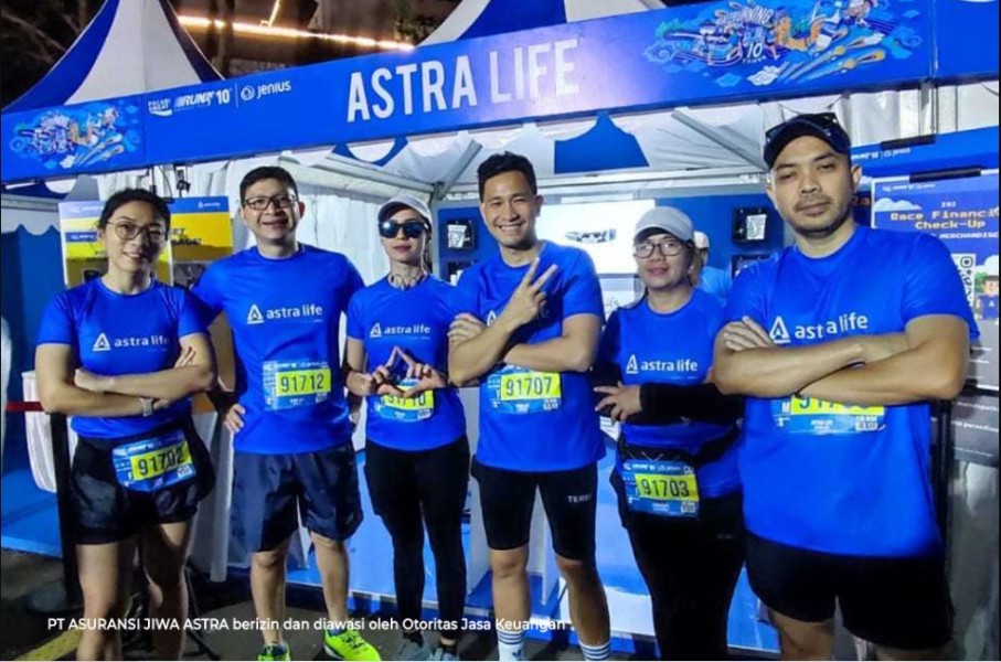 Astra Half Marathon 2024 di Astra Biz Center BSD, Tangerang, pada 10 November 2024