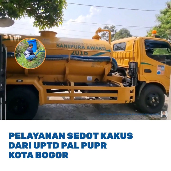 UPTD PAL PUPR Kota Bogor Sediakan Jasa Sedot Kakus, Harganya Mulai Rp200 Ribuan, Solusi Septic Tank Penuh!