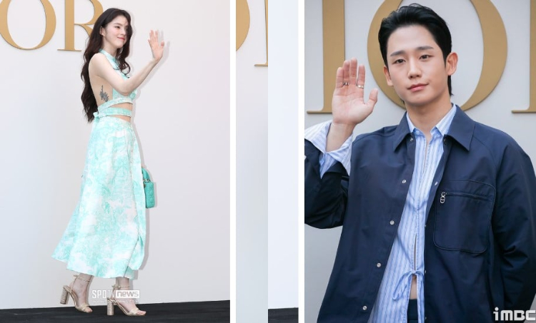 Han So Hee hingga Jung Hae In Tebar Pesona di DIORRIVIERA 2024, Pakai Outfit Suasana Musim Semi Auranya Jadi Fresh Banget!