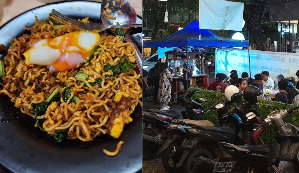 Bekasi Punya Kuliner Viral Namanya Mie Bangladesh dan Mie Pakistan, Bumbu Rempahnya Nendang Banget Minumnya Susu Murni