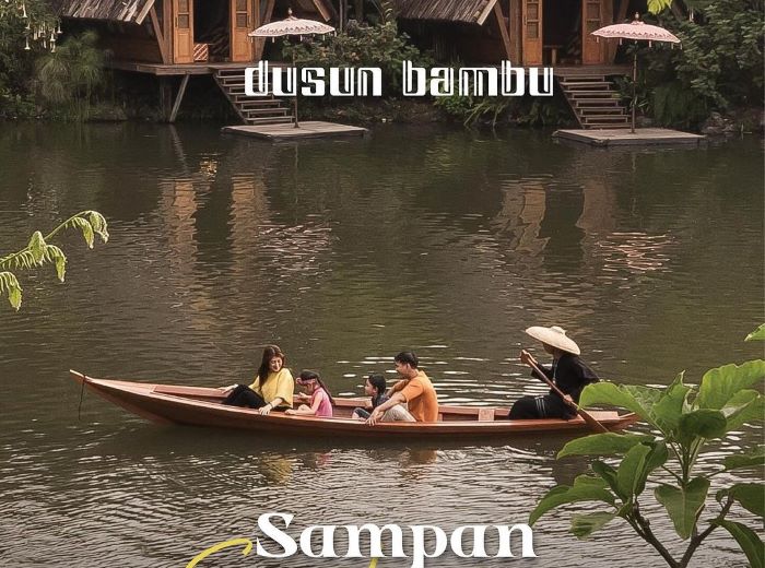 Lagi Viral di Bandung Wisata Dusun Bambu Ternyata Punya Air Terjun Buatan Terbesar di Jawa Barat