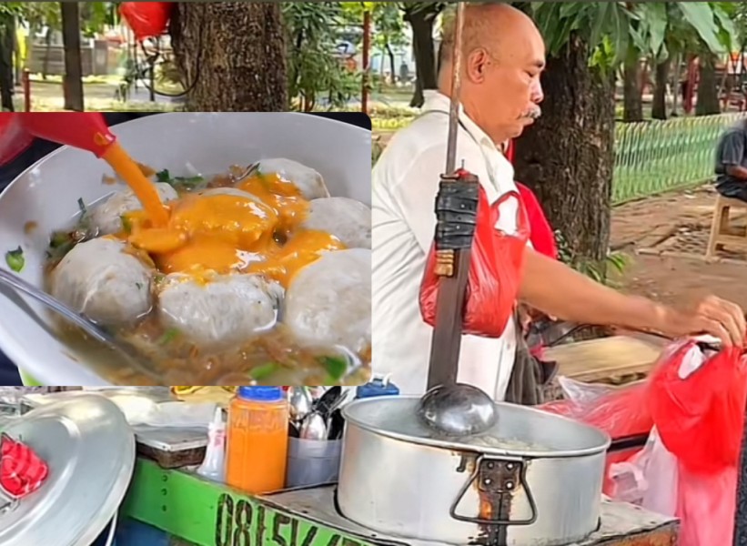 Bakso Jaksel Ini Cuma Sepedaan Tapi Selalu Ramai, Dua Jam Langsung Ludes!