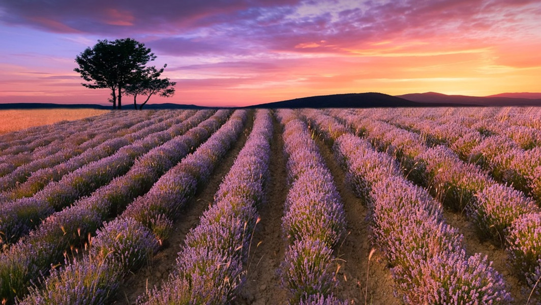 Ngapain Jauh-jauh ke Jepang, Cukup di Medan Bisa Ngopi Cantik di Tengah Kebun Lavender View Gunung Sinabung Bak Negeri Sakura