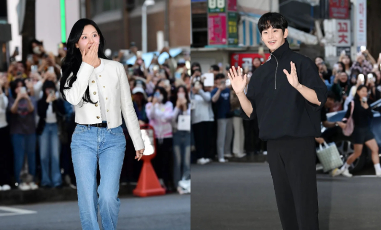 Queen of Tears Luar Biasa! Kim Soo Hyun dan Kim Ji Won Sampai Melongo Lihat Tumpah Ruah Manusia yang Beri Dukungan