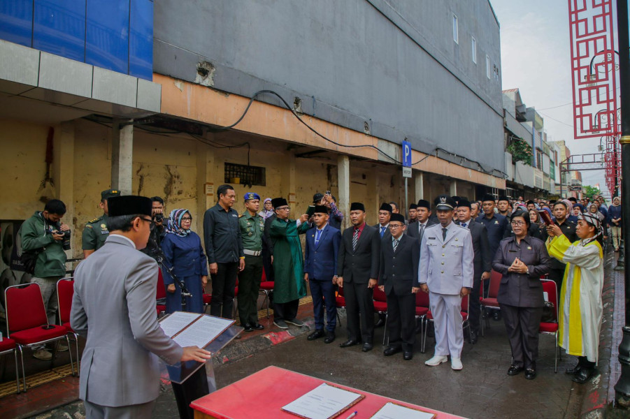 Bima Arya Lantik 6 Kepala Dinas di Jalan Pedati, Sampaikan 5 Hal Jadi Pemimpin dan ASN Hebat