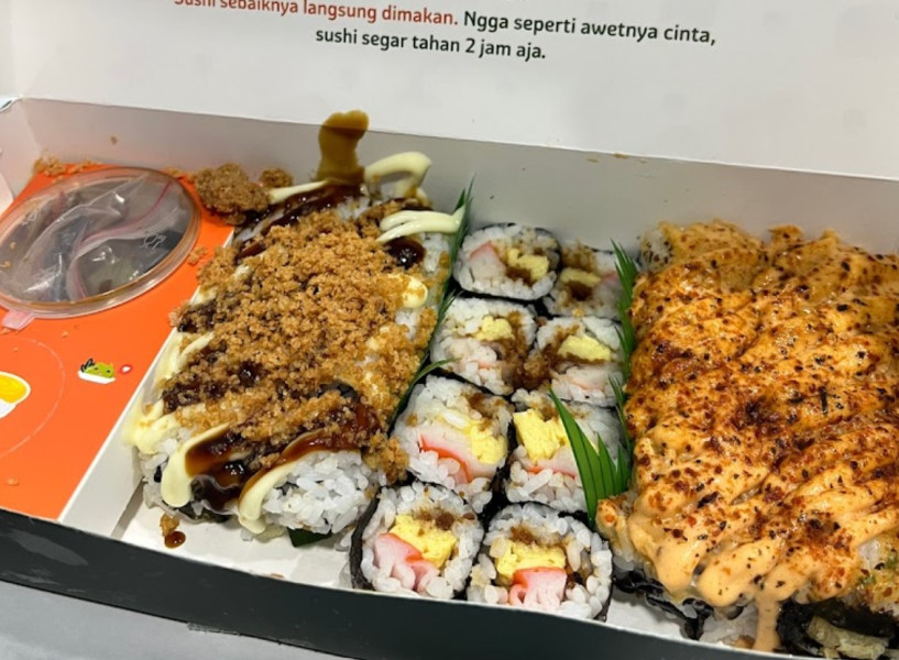Kuliner Jepang Termurah di Bogor Cobain Sushi Yay Kota Bogor, Creamy, milky, dan Gurih