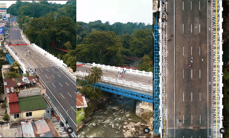 Jembatan Otista Bogor Resmi Dibuka, Ada yang Janggal dengan Pedestriannya Sampai Kementerian PUPR Ikut Buka Suara