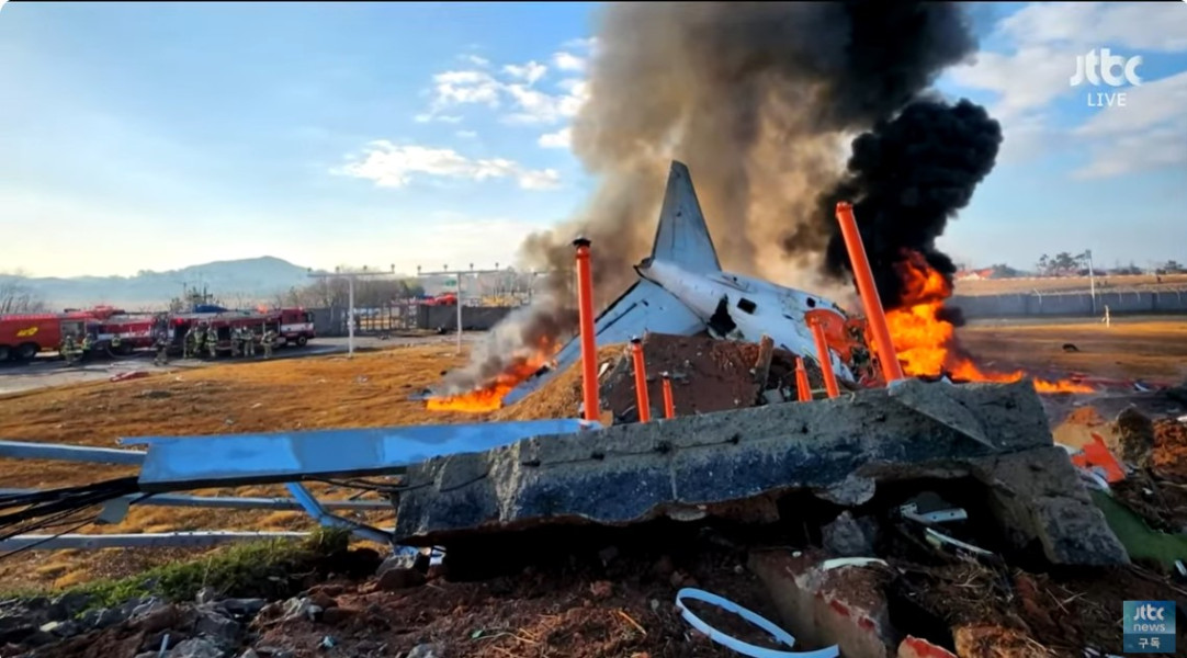 Pemerintah Korea Umumkan Hasil Penyelidikan Kecelakaan Jeju Air, Ditemukan Jejak Bulu dan Darah Burung