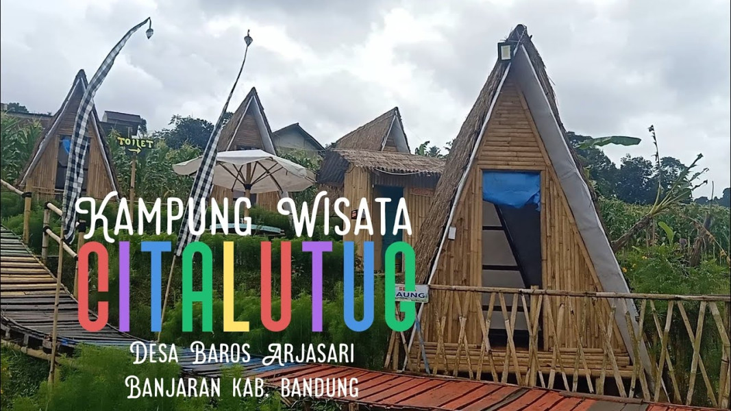 Destinasi Wisata Desa Banget di Citalugtug Bandung Selatan, Sejuk dan Damai Ditemani Aliran Sungai