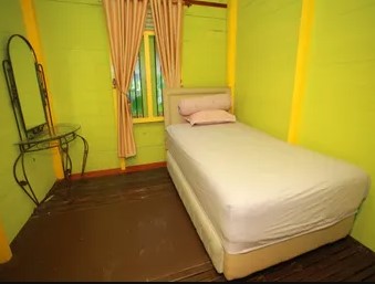 Salah satu kamar homestay di Desa Wisata Gampong Nusa, Aceh Besar.